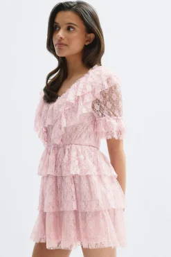 14+ lace dress - Rosa - Gina Tricot