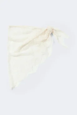 Lace hip scarf - Weiß - Dame - Gina Tricot