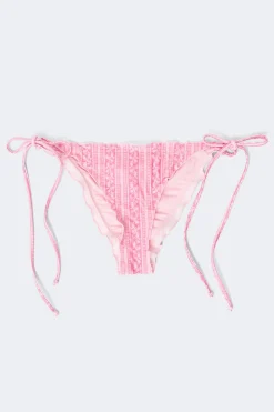 14+ lexi ruched bikini bottom - Rosa - Gina Tricot