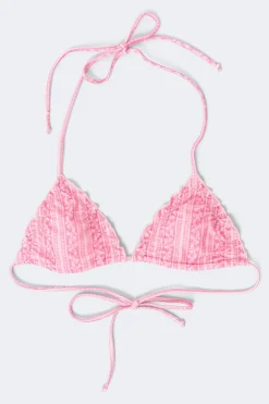 14+ lexi triangle bikini top - Rosa - Gina Tricot