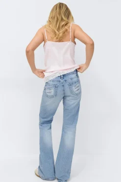 14+ loose bootcut jeans tall - Blau - Gina Tricot