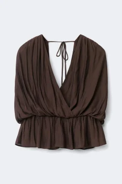 Loose sleeveless top - Braun - Dame - Gina Tricot