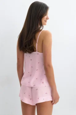 Loungewear shorts - Rosa - Dame - Gina Tricot