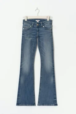 14+ low rise flare jeans - Blau - Gina Tricot