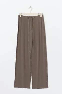 Low waist loungewear trousers - Braun - Dame - Gina Tricot