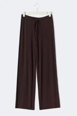 Low waist loungewear trousers - Braun - Dame - Gina Tricot