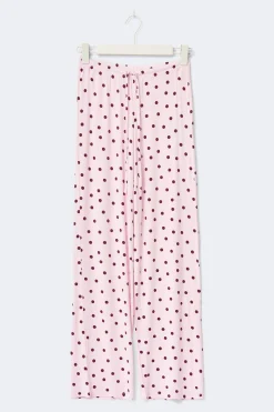 Low waist loungewear trousers - Rosa - Dame - Gina Tricot