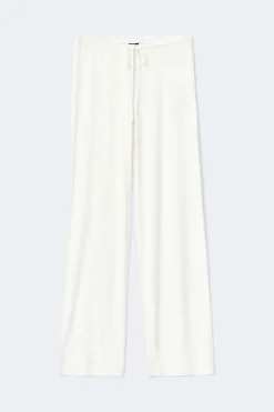 Low waist loungewear trousers - Weiß - Dame - Gina Tricot