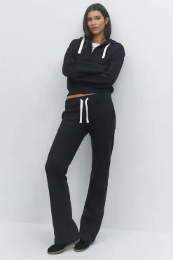 14+ low waist sweatpants - Schwarz - Gina Tricot