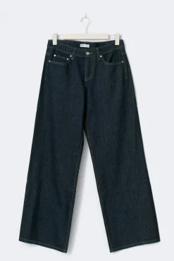 Low wide petite jeans - Blau - Dame - Gina Tricot