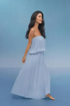 Maxi dress - Blau - Dame - Gina Tricot