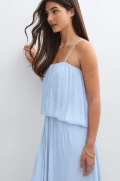 Maxi dress - Blau - Dame - Gina Tricot