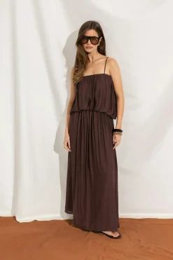 Maxi dress - Braun - Dame - Gina Tricot