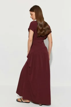 Maxi dress - Rot - Dame - Gina Tricot