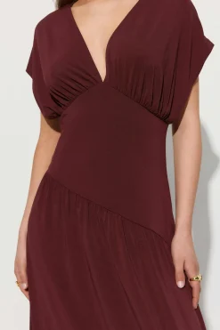 Maxi dress - Rot - Dame - Gina Tricot