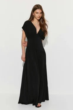 Maxi dress - Schwarz - Dame - Gina Tricot