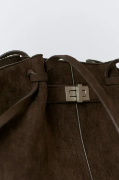 Midi long strap bag - Braun - Dame - Gina Tricot