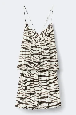 Mini dress - Weiß - Dame - Gina Tricot