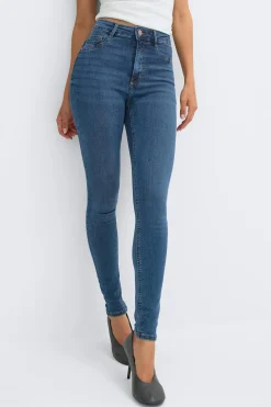 Molly high waist jeans - Blau - Dame - Gina Tricot