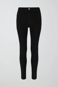 Molly tall high w jeans - Schwarz - Dame - Gina Tricot