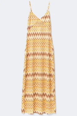 Multi colour maxi dress - - Dame - Gina Tricot