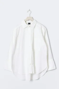 Oversized shirt - Weiß - Dame - Gina Tricot