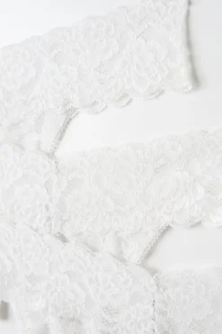 3-pack lace string - Weiß - Dame - Gina Tricot