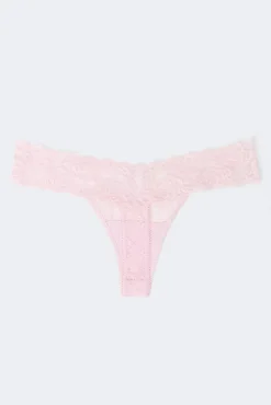 3-pack lace thong - Grün - Dame - Gina Tricot