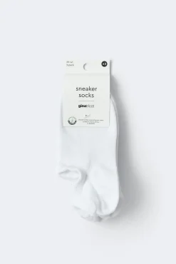 3-pack sneaker socks - Weiß - Dame - Gina Tricot