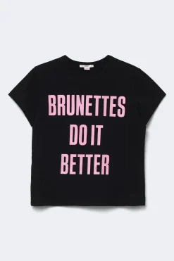 14+ printed tee - Schwarz - Gina Tricot