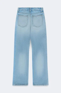 Rebell high wide jeans - Blau - Dame - Gina Tricot
