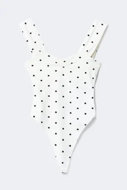 14+ ruched detail body - Weiß - Gina Tricot