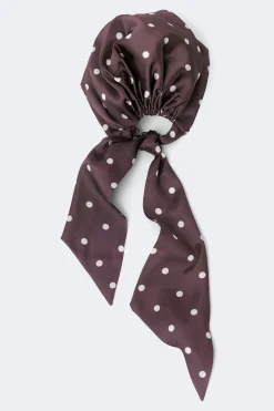 Satin head scarf - Braun - Dame - Gina Tricot