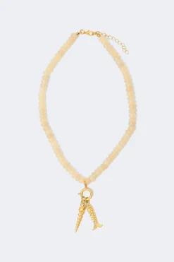 Sea charm necklace - Weiß - Dame - Gina Tricot