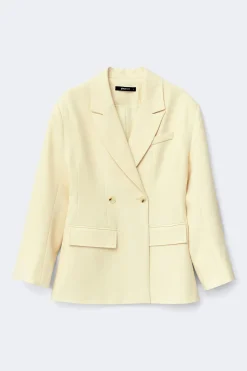 Shaped blazer - Gelb - Dame - Gina Tricot