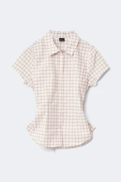 Shaped shirt - Rosa - Dame - Gina Tricot