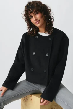 Short jacket - Schwarz - Dame - Gina Tricot