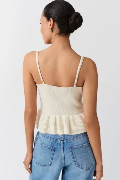 singlet - Weiß - Dame - Gina Tricot