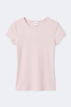 Slim fit top - Rosa - Dame - Gina Tricot