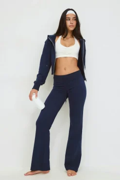 Slim low waist sweatpants - Blau - Dame - Gina Tricot
