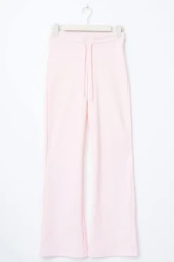 Slim low waist sweatpants - Rosa - Dame - Gina Tricot