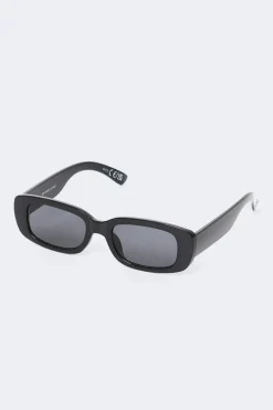 Slim rectangular sunglasses - Schwarz - Dame - Gina Tricot
