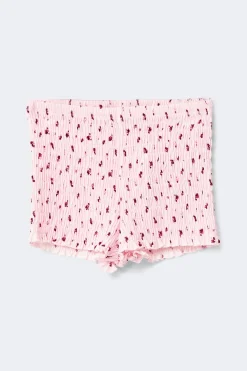 Smock shorts - Rosa - Dame - Gina Tricot