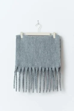 Soft chunky scarf - Grau - Dame - Gina Tricot
