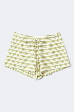 Soft loungewear shorts - Grün - Dame - Gina Tricot