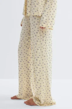 Soft pyjamas trousers - Gelb - Dame - Gina Tricot