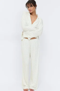 Soft pyjamas trousers - Schwarz - Dame - Gina Tricot
