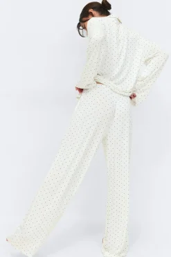 Soft pyjamas trousers - Schwarz - Dame - Gina Tricot