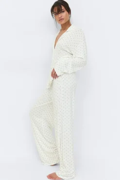 Soft pyjamas trousers - Schwarz - Dame - Gina Tricot