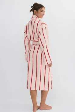 Soft terry bathrobe - Rosa - Dame - Gina Tricot